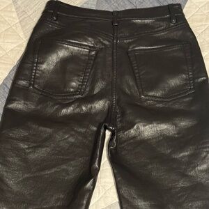 Aritzia vegan leather pants